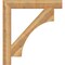 Ekena Millwork Westlake Block Rough Sawn Bracket, Western Red Cedar, 6"W x 44"D x 48"H BKT06X44X48WTL05RWR - alternate 4